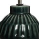 Lampe en céramique H28cm PATI - Vert cèdre
