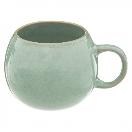 Mug en faïence 48cL PALM COCKTAIL - Vert