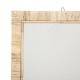 Miroir rectangle en rotin 45X60cm MELANY - Beige
