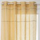 Voilage 140X240cm INDI - Ocre