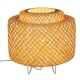 Lampe en bambou H27cm LIBY - Naturel