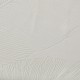 Voilage motifs feuilles 140X240cm DEVO - Blanc