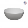 Coupelle en verre opale trempé D12cm JEANNE - Blanc