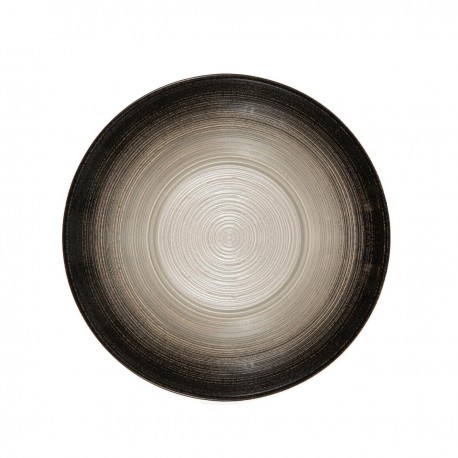 Coupelle en verre D20cm JEM - Noir et argent