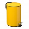 Poubelle à pédale 3L en métal SOFTCLOSE - Jaune