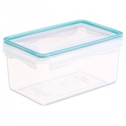Boîte rectangle en plastique 1,81L CLIP EAT - Bleu