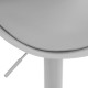 Chaise de bar ajustable H103cm AIKO - Gris clair