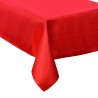 Nappe pailletée 140X240cm - Rouge