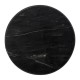 Assiette de présentation en marbre D30cm SUBLIMA - Noir