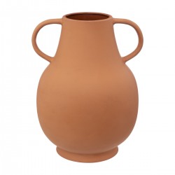 Vase avec anses en terre cuite H33cm ORIGINES - Terracotta