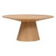 Table à dîner en bois aspect chêne TOULA - Chêne