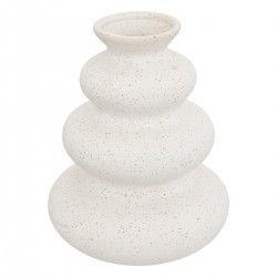 Vase en céramique H20cm ÖLME DESIGN - Blanc