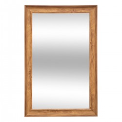 Miroir aspect bois 72X112cm MAE - Marron