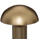 Lampadaire champignon en métal H100cm - Doré