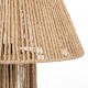 Lampe corde en papier H38cm ADRIA - Naturel