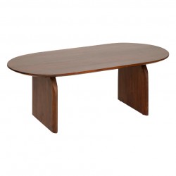 Table basse en bois de manguier ISANA - Marron