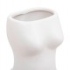 Vase corps en céramique H17cm SOLEYA - Blanc