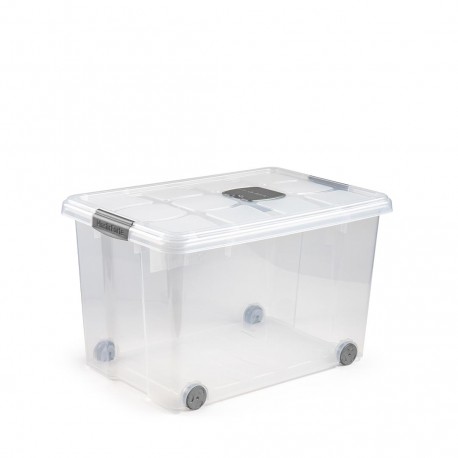 Boîte de rangement 55L en plastique (n°4) PLASTIC FORTE