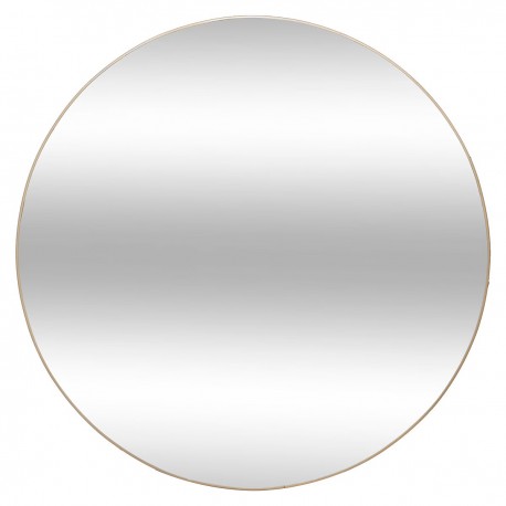 Miroir contour fin D110cm ALICE - Doré