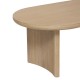 Table basse en acacia LOUSADA - Beige