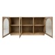 Buffet 3 portes LOUSADA - Beige acacia blanchi