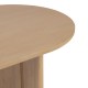 Table à manger 180X90cm LOUSADA - Beige acacia blanchi