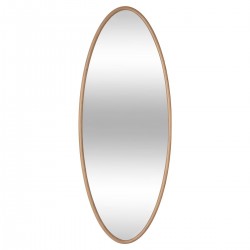 Miroir ovale en bois 148X58cm ILIANA - Bois