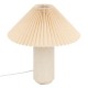 Lampe en porcelaine H38cm TALYA - Beige