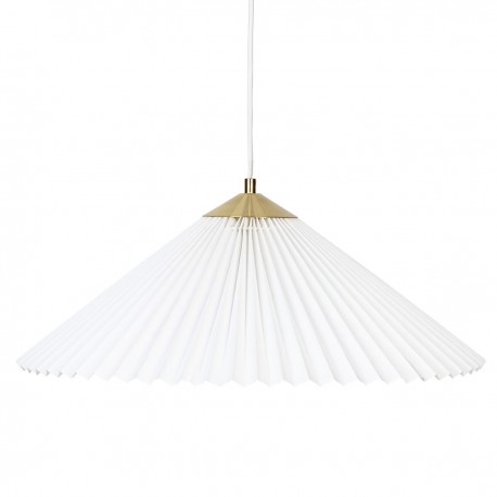 Suspension D49cm JIL - Blanc doré