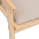 Fauteuil cannage en bois KOLIA - Naturel