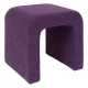 Pouf en bouclette SEVI, ÖLME DESIGN - Violet