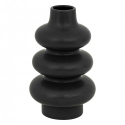 Vase en céramique H25cm CLOTHILDE - Noir