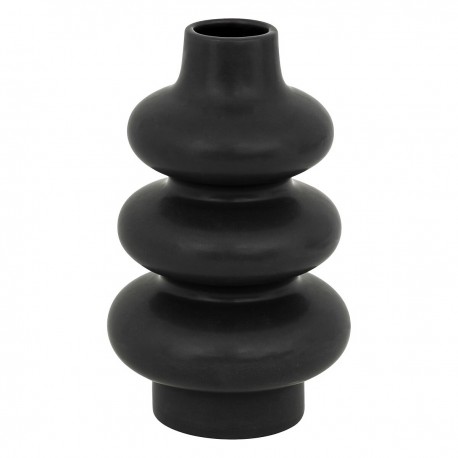 Vase en céramique H25cm CLOTHILDE - Noir