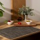 Set de table en texaline 35X50cm MAOLI - Noir