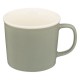 Lot de 4 mugs 38cL sur rack en bambou - Multicolore