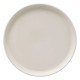 Assiette plate en porcelaine D27cm NORA - Blanc