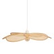 Suspension pétales en bambou D62cm RYM - Beige