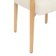 Fauteuil en bouclette ADRIA - Blanc