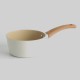 Casserole en aluminium forgé 16cm revêtement anti-adhérent HARMONY - Beige