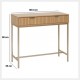 Console 2 tiroirs TASSO - Naturel