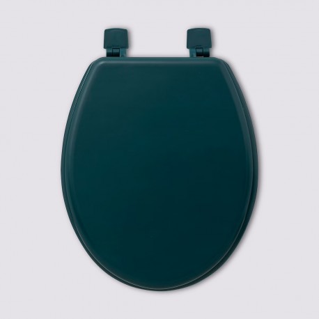 Abattant WC 18' en bois - Bleu pétrole