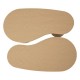 Lot de 2 tables basses gigognes SOLEYA - Naturel