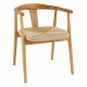 Fauteuil en bois YAMATO - Naturel