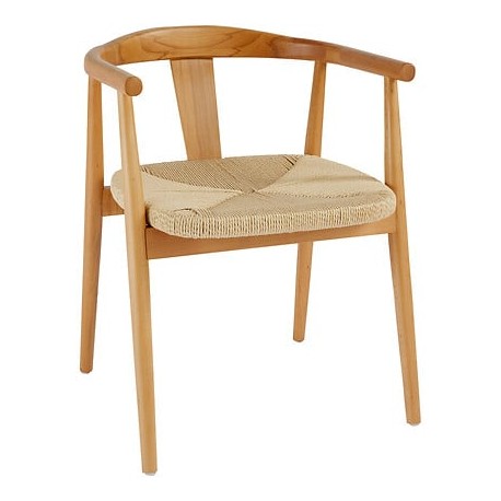 Fauteuil en bois YAMATO - Naturel