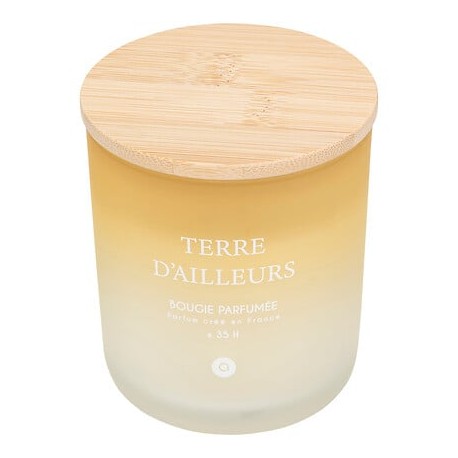 Bougie parfumée en pot 255g SANA - Terre d'Ailleurs