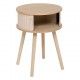 Table de chevet D40cm NYSOS - Beige