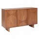 Buffet 3 portes en bois d'acacia NANDA - Marron