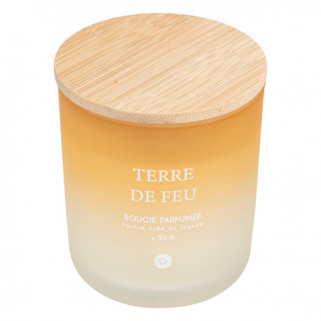 Bougie parfumée en pot 255g SANA - Terre de Feu