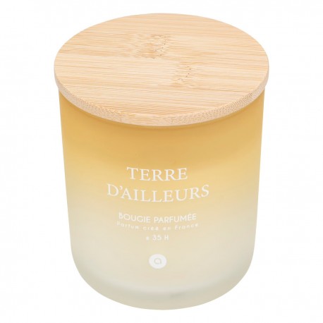 Bougie parfumée en pot 255g SANA - Terre d'Ailleurs