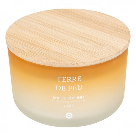 Bougie parfumée en pot 420g SANA - Terre de Feu